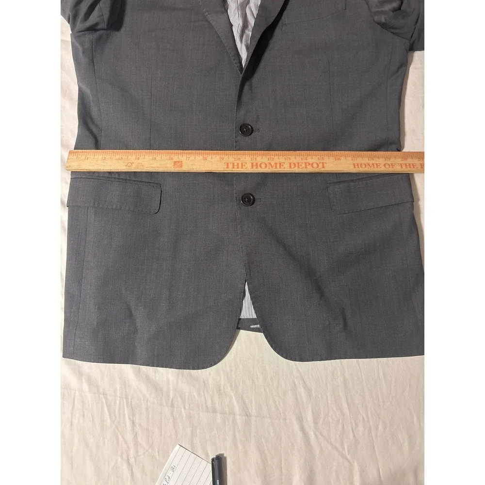 Brooks Brothers Explorer Blazer Mens 42L Gray Regent Fit 2-Button‎ Coat